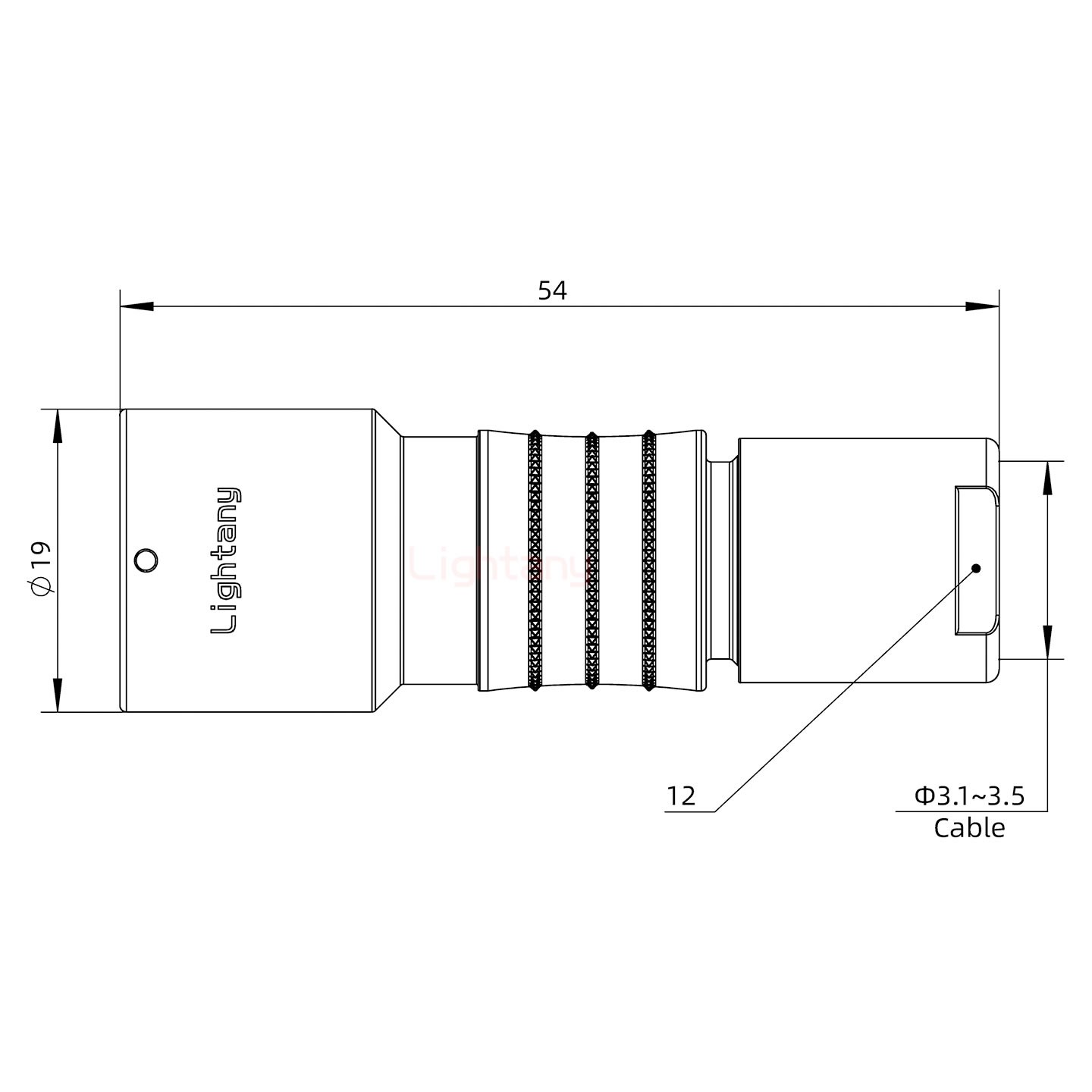 PHG.2K.014.CLLC35推拉自锁浮动插座