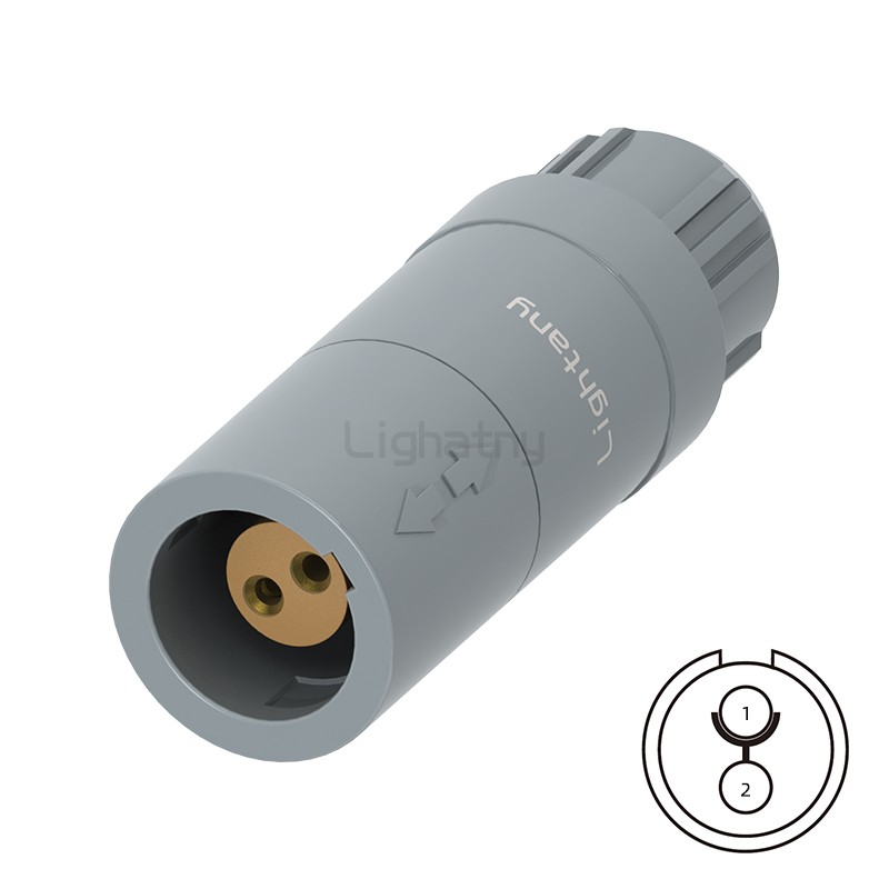 PRG.M0.2GL.LC39G浮动插座 推拉自锁