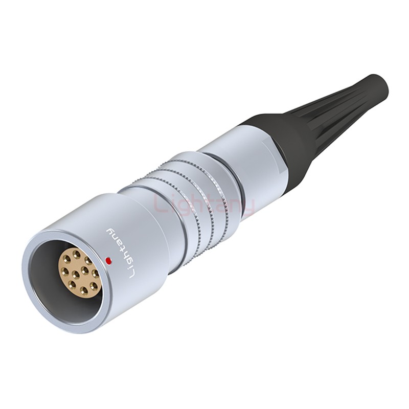 PHG.3K.010.CLLC40Z推拉自锁带护套浮动插座	