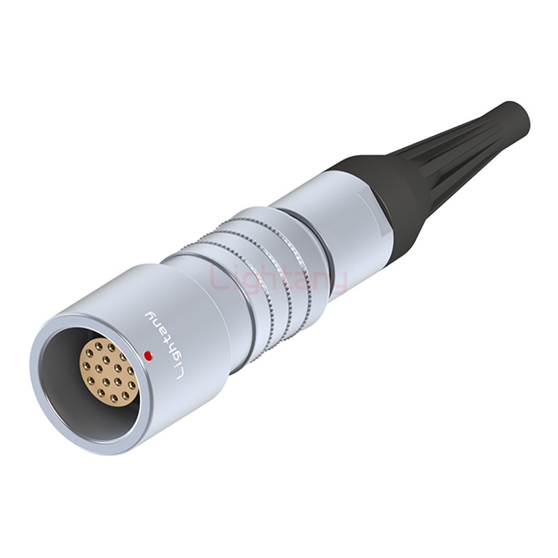 PHG.3K.016.CLLC40Z推拉自锁带护套浮动插座