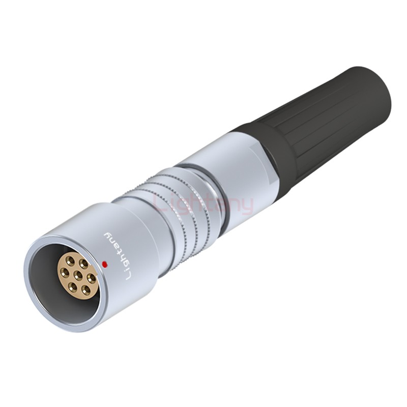 PHG.2K.007.CLLK10Z推拉自锁带护套浮动插座