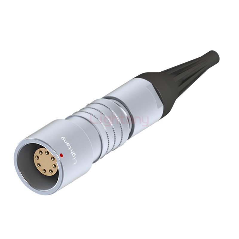 PHG.2K.008.CLLC35Z推拉自锁带护套浮动插座